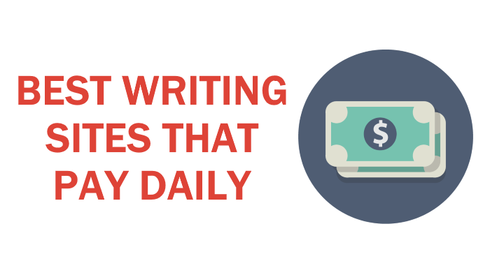 Writing Sites That Pay Daily