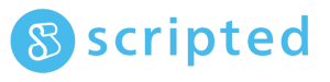 scripted logo